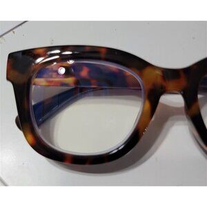 NWT EyeKepper Tortoise Shell Nerd 1.5 Cat Eye Thick Reading Glasses 115238